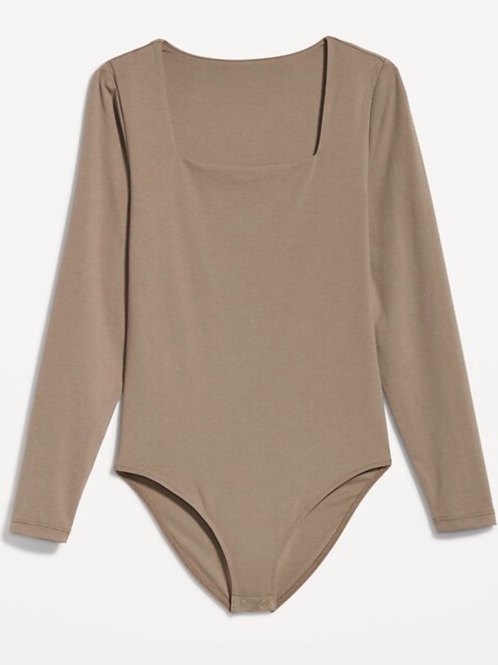 Old Navy Long Sleeve Square Neck Soft Bodysuit Size Large
